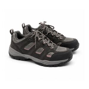 Northside Women’s Monroe Low Hiking Boots - Charcoal/Dusty Rose - Size 6.5M